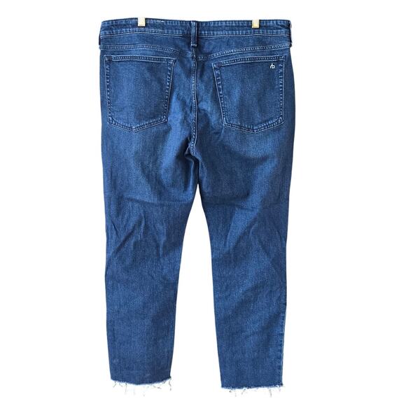 Rag & Bone Dre Slim Boyfriend - Ella Low-Rise Vintage Stretch Jean Size 34 - Picture 2 of 12